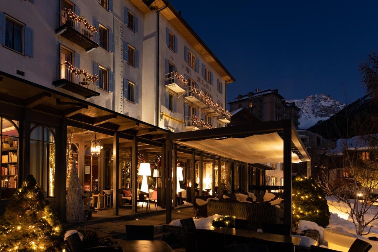 Hotel Bella Tola & Spa Saint-Luc Exterior foto