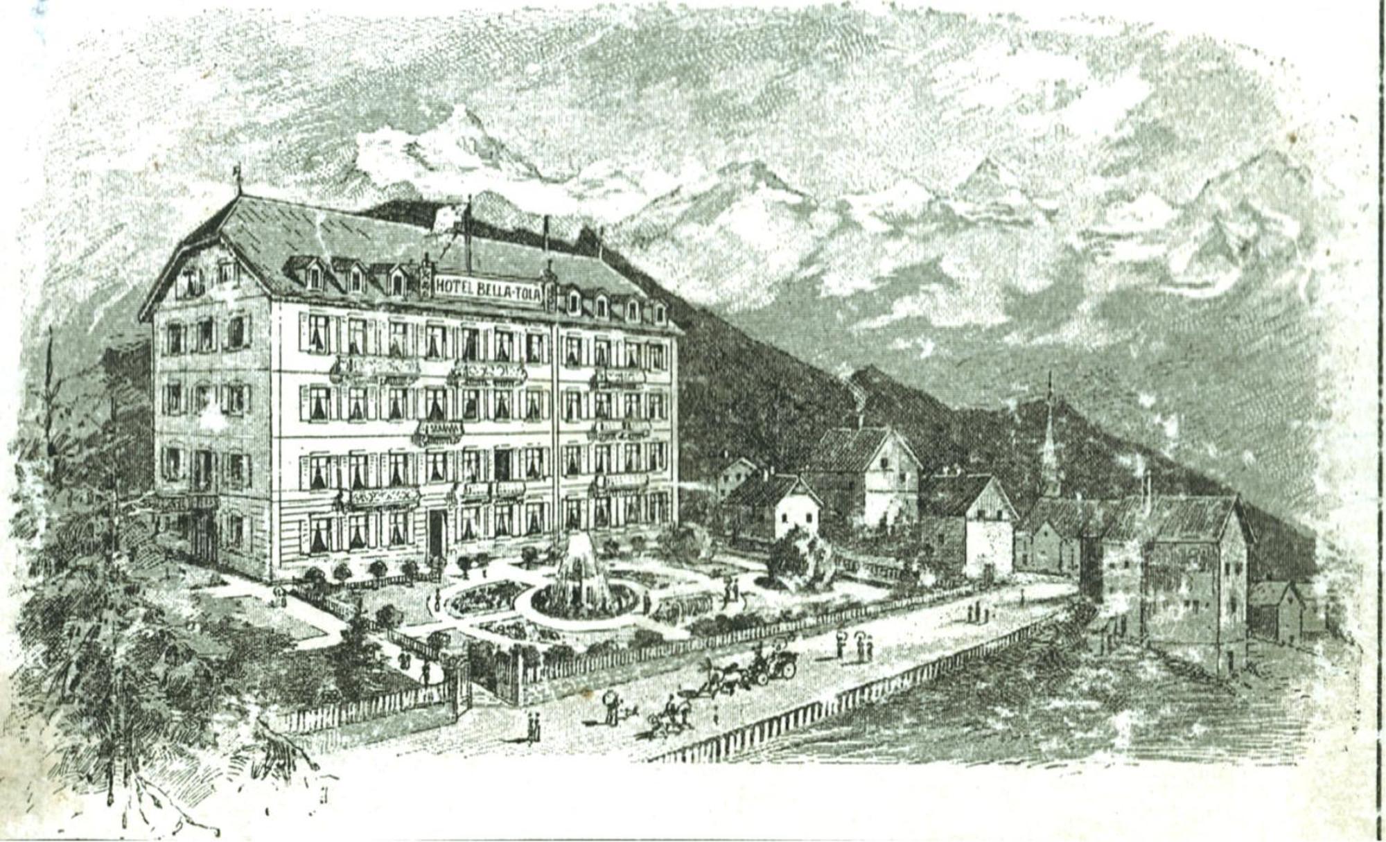 Hotel Bella Tola & Spa Saint-Luc Exterior foto