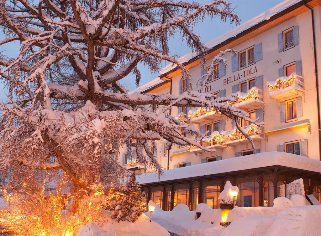Hotel Bella Tola & Spa Saint-Luc Exterior foto