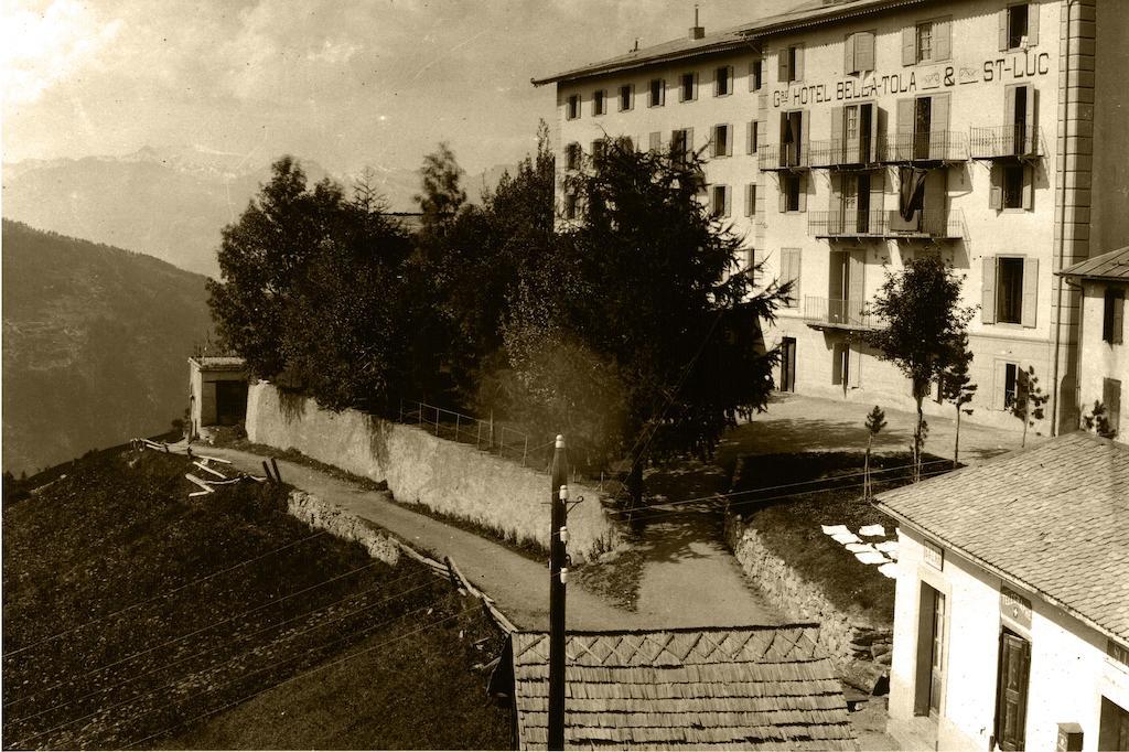 Hotel Bella Tola & Spa Saint-Luc Exterior foto
